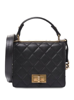 CHANEL Pre-Owned: Чёрная сумка-шоппер 