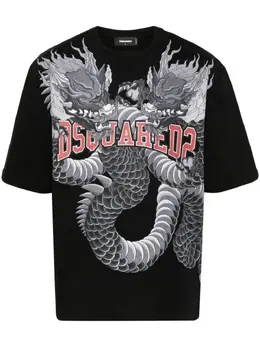 Dsquared2: Футболка с принтом 