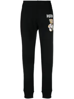 Moschino: Брюки  Teddy Bear с принтом