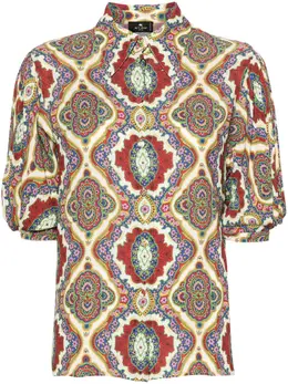 ETRO: Блуза с принтом 