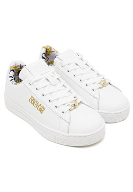VERSACE JEANS COUTURE: Белые кеды 