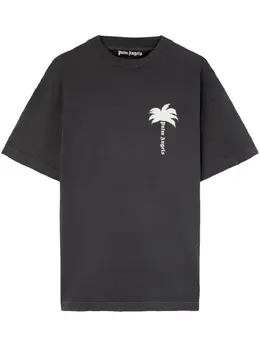 Palm Angels: Футболка с принтом 