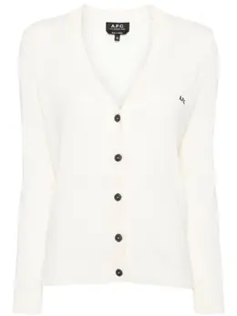A.P.C.: Кардиган с v-образным вырезом 