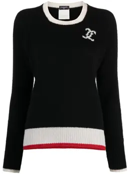 CHANEL Pre-Owned: Кашемировый свитер 