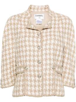 CHANEL Pre-Owned: Однобортная куртка 