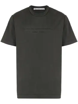 Alexander Wang: Тёмная футболка 