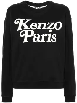 Kenzo: Чёрный свитшот 