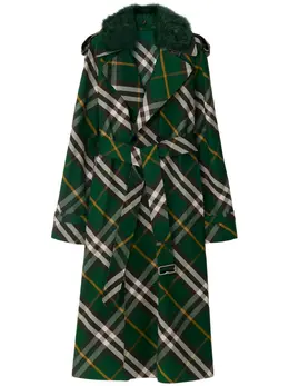 Burberry: Хлопковый плащ 