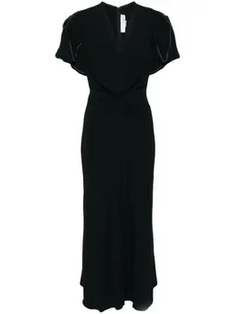 Victoria Beckham: Чёрное платье 