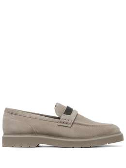 Brunello Cucinelli: Бежевые лоферы 