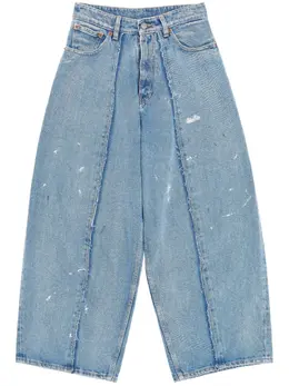 MM6 Maison Margiela: Синие джинсы 