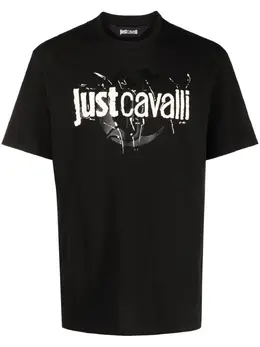 Just Cavalli: Футболка с принтом 