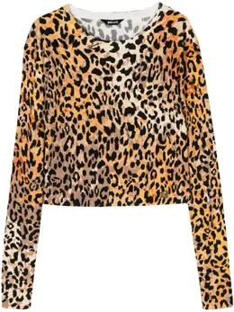 Just Cavalli: Топ с животным принтом 