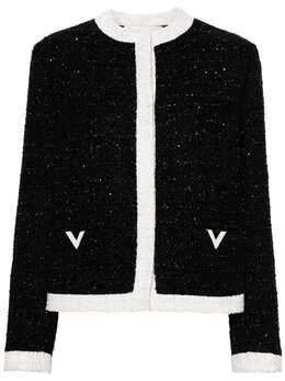 Valentino Garavani: Твидовая куртка 