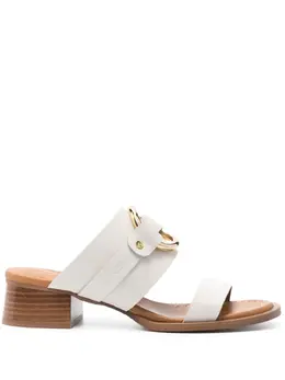 See by Chloé: Белые сандалии  Hana