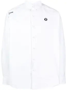 AAPE BY *A BATHING APE®: Хлопковая рубашка 
