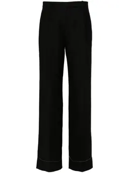 Brioni: Чёрные брюки 
