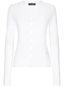 Dolce & Gabbana: Трикотажный кардиган  DG