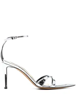 Alexandre Vauthier: Серебристые сандалии 