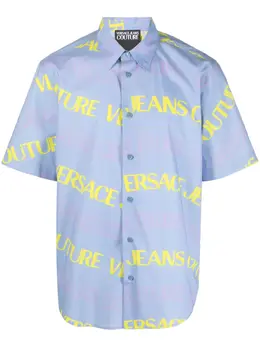 Versace Jeans Couture: Рубашка с принтом 