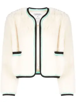 CHANEL Pre-Owned: Куртка без воротника 