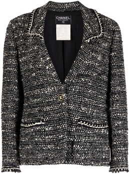 CHANEL Pre-Owned: Куртка букле 