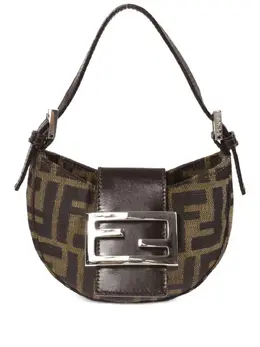 Fendi Pre-Owned: Светлая сумка 