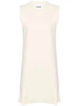Jil Sander: Платье без рукава 