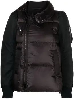 sacai: Чёрная куртка 
