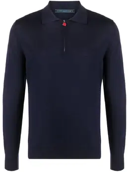 Kiton: Поло из шерсти 