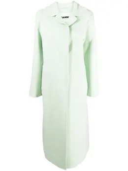 Jil Sander: Однобортное пальто 