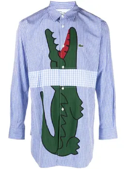 Comme Des Garçons Shirt: Рубашка с принтом 