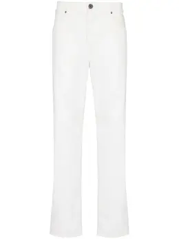 Balmain: Прямые джинсы 