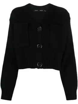 Proenza Schouler: Чёрный кардиган 