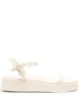 Ancient Greek Sandals: Белые сандалии 