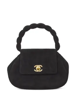 CHANEL Pre-Owned: Чёрная сумка 