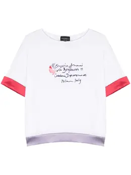 Emporio Armani: Футболка с принтом 