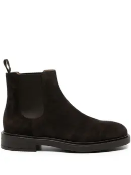 Gianvito Rossi: Коричневые ботинки 