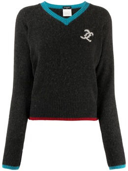 CHANEL Pre-Owned: Кашемировый свитер 