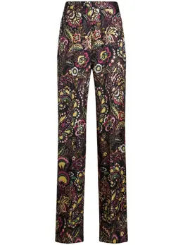 ETRO: Брюки с принтом 