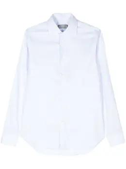 Canali: Рубашка в полоску 