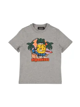 DSQUARED2: Бавовняні футболки 