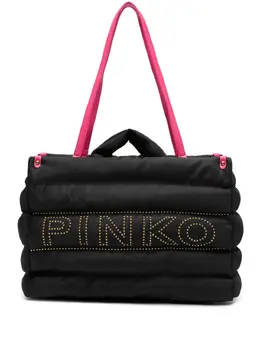 PINKO: Чёрная сумка-шоппер 