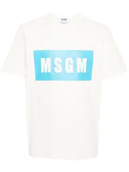 MSGM: Футболка с принтом 