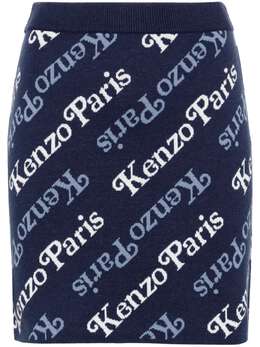 Kenzo: Синяя юбка 