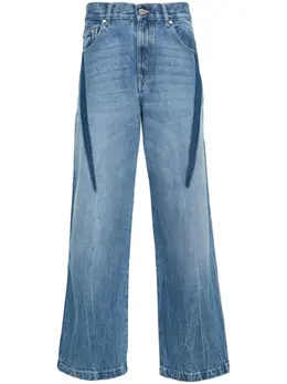 Dion Lee: Голубые джинсы 