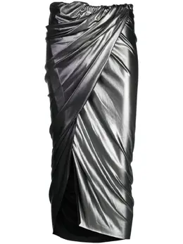 Rick Owens Lilies: Драпированная юбка 