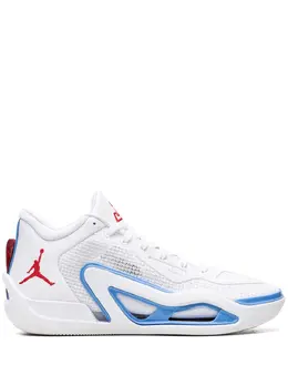 Jordan: Белые кроссовки 