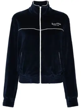 Sporty & Rich: Куртка из велюра 