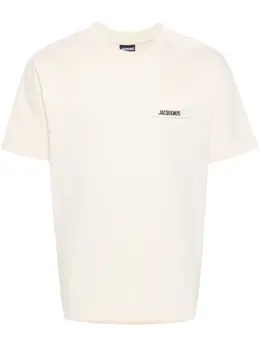 Jacquemus: Бежевая футболка 